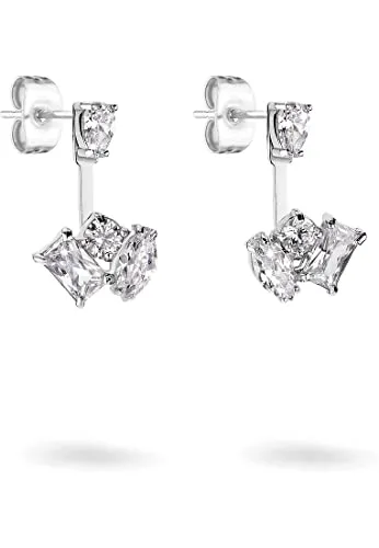 Tamaris Paar Ohrstecker Edelstahl mit Zirkoniasteinen - Ohrstecker aus Edelstahl mit funkelnden Zirkoniasteinen, perfekt für besondere Anlässe und als stilvolles Accessoire.