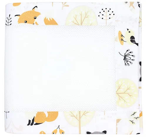 TupTam Bettnestchen 3D Mesh - Babybett Gitterstäbe Schutznetz 2 Pack - Nestchen aus atmungsaktivem 3D Mesh für optimale Luftzirkulation und Schutz vor eingeklemmten Händen und Füßen. Ideal für eine ruhige Schlafumgebung im Babyzimmer.