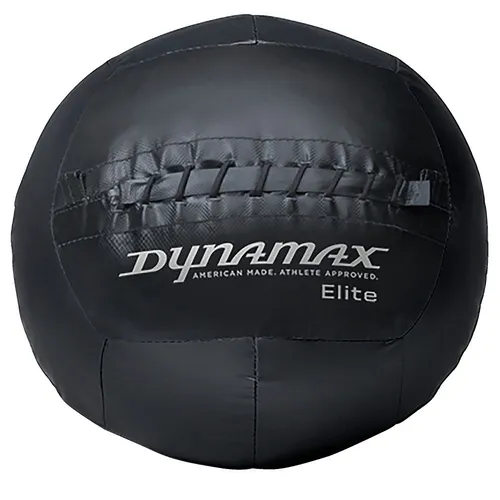 Dynamax Medizinball Elite 6 kg - Schwarz - Vielseitiger Medizinball für effektives Training, ideal für Kraft- und Koordinationsübungen, robust und langlebig.
