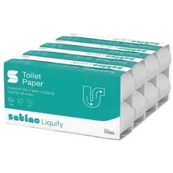 Wepa liquify Kleinrollen 3-lagig weiß
