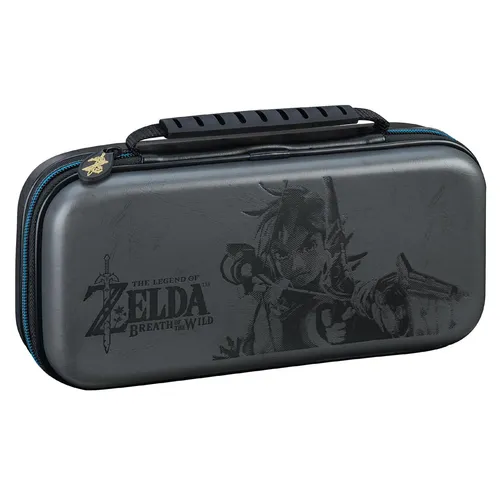 Nintendo Switch Game Traveler Zelda Tears of the Kingdom Deluxe Travel Case - grüne Tragetasche, optimaler Schutz und stilvolles Design für unterwegs