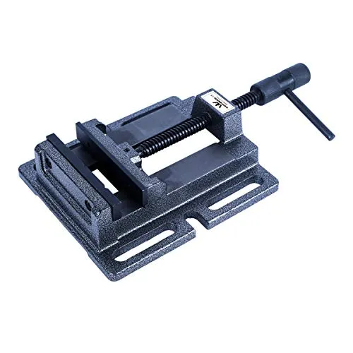 TOPWAY Bohrmaschinen-Schraubstock Säulentisch Bohrschraubstock 5