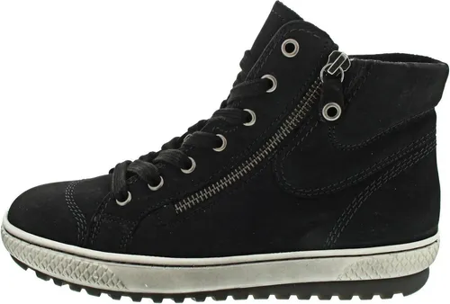 Gabor Schnürstiefelette - Stiefeletten mit Wechselfußbett für individuelle Einlagen, beidseitigem Reißverschluss und rutschhemmender Laufsohle - ideal für Komfort und Style.