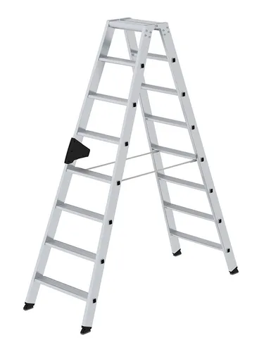 Stehleiter 2x8 Stufen aus Aluminium