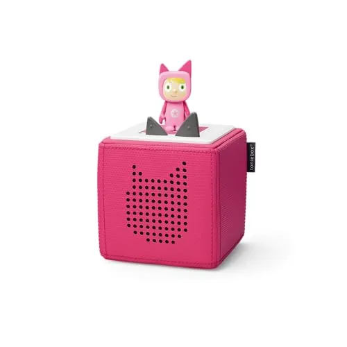 Tonies Toniebox Starter Set incl 1 Creative Character, Audio Music Player Speaker for Audiobooks Songs for Kids, Kid