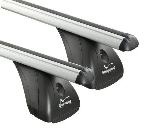 Aluminium Dachträger Aurilis Original für OPEL Vectra C (2002-2008) - Gepäckträger aus hochwertigem Aluminium, ideal für OPEL Vectra C Limousine 4 Türer. Maximale Ladekapazität von 75 kg und inklusive ausführlicher Montageanleitung.