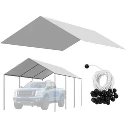 VEVOR Carport-Ersatzdach 3,04 x 6 m