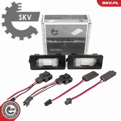 ESEN SKV 72SKV513 Kennzeichenleuchte für Audi für Skoda für VW