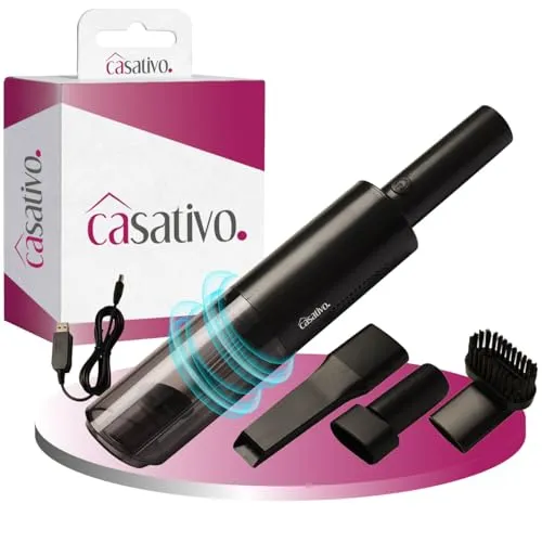 Casativo Moderner Profi Akku-Handstaubsauger mit HEPA-Filter