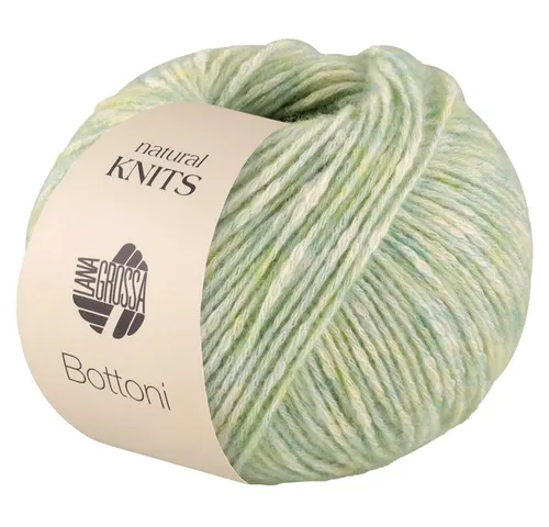 LANA GROSSA BOTTONI Häkelwolle, 125 m (Strukturiertes Kettengarn aus weichem Baumwolle-Viskosegemisch), 50 g