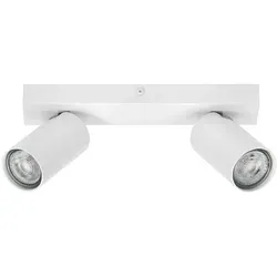 LEDVANCE SPOT OCTAGON 2X3.4W LED-Deckenstrahler - Energiesparlampe mit dimmbaren GU10-Strahlern, flexibles Design für Innenräume, inklusive hochwertiger OSRAM Lampe, ideal für Wohnzimmer, Küchen und mehr.