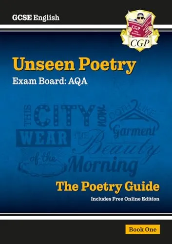 Produktbild GCSE English AQA Unseen Poetry Guide