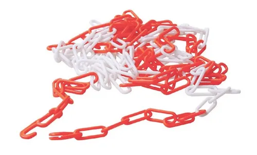  Veto 500125 Plastikkette 5m rot/weiss 1 EUR/m