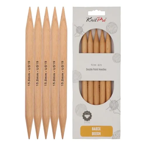 KnitPro Basix Beech Nadelspiele 8