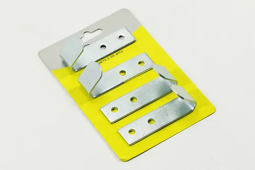 WOW 4x Haken Universalhaken  Wandhaken praktisch Metallhaken Schraubhacken