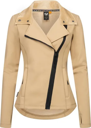 Ragwear Sweatjacke Saskie Modische Damen Kapuzenjacke mit kuschlig weichem Innenfutter