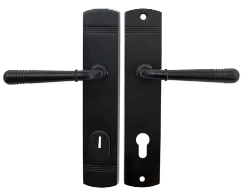 Häusler Haustür Schutzbeschlag 2316 Helena LS Schwarz von Häusler Onlinehandel