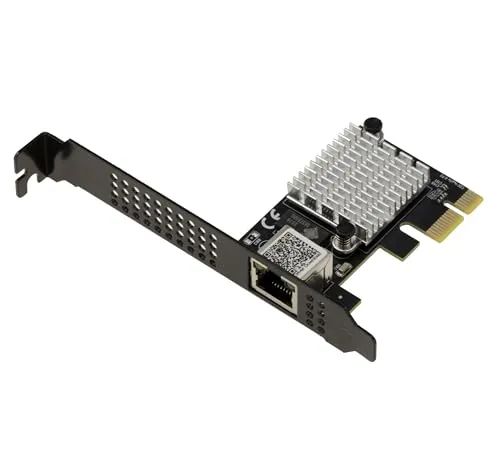 KALEA-INFORMATIQUE 10G-Ethernet-Netzwerkkarte PCIe Gen4 RJ45-Anschluss Kompatibel mit 1G, 2,5G, 5G und 10G mit Realtek RTL8127-Controller – Hochgeschwindigkeits-LAN-Adapter für PCs