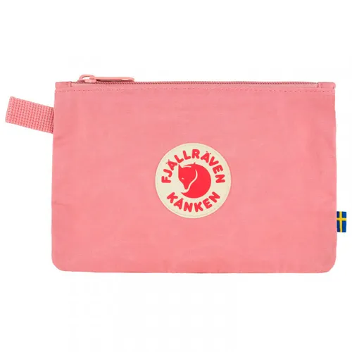 Fjällräven Kånken Gear Pocket - Rosa Tasche in One Size - Praktische Tasche für Freizeit und Outdoor, aus robustem, wachs-imprägniertem Material für zusätzlichen Wetterschutz.