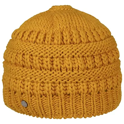 LIERYS Damen Strickmütze mit Zopfloch aus Schur- und Alpakawolle - Hochwertige Strickmütze für Herbst/Winter, ideal für Zopfträgerinnen. Angenehm warm mit Baumwollfutter und flauschigem Tragegefühl. Made in Germany – perfekter Begleiter für kalte Tage!