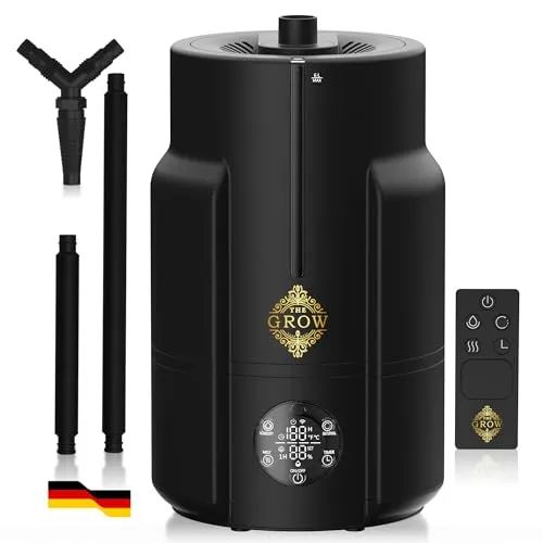 Luftbefeuchter Schwarz von THE GROW
