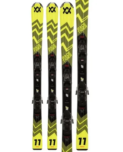 Völkl Kinder RACETIGER JR YELLOW + 4.5 VMOT BLK 24/25 von Völkl