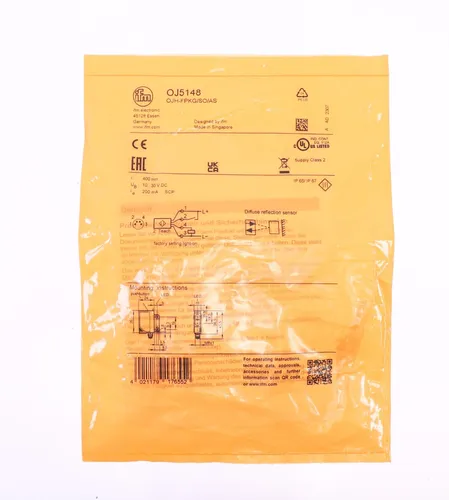 IFM ELECTRONIC OJ5148 Reflexlichttaster -sealed-