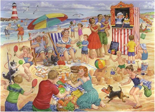 House of Puzzles Puzzle Trip to the Seaside 250 XL Teile