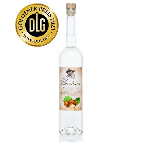 Haselnuss 0,7L 1x DLG Gold Feine Haselnuss Kultbrand Haselnuss-Schnaps Nürnberg