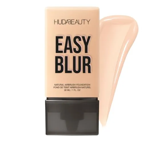 Huda Beauty - Easy Blur Natural Airbrush Foundation - Für Eine Filter-finish Base - easy Blur Foundation Vanilla 120b 10 ml