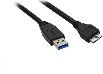 Goobay USB-A 3.0 St / Micro USB-B 3.0 St, 0,5m, schwarz, Bul