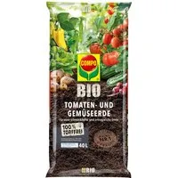 COMPO BIO Tomaten- und Gemüserde 40 L – torffrei von COMPO