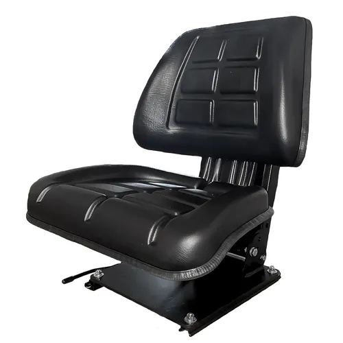 Schleppersitz CASE IHC A Familie 323-540 - Mechanisch gefederter Traktorsitz mit Stoßdämpfer, stufenloser Gewichtseinstellung und hochwertigem Kunstlederbezug für optimalen Komfort und Unterstützung während der Arbeit.