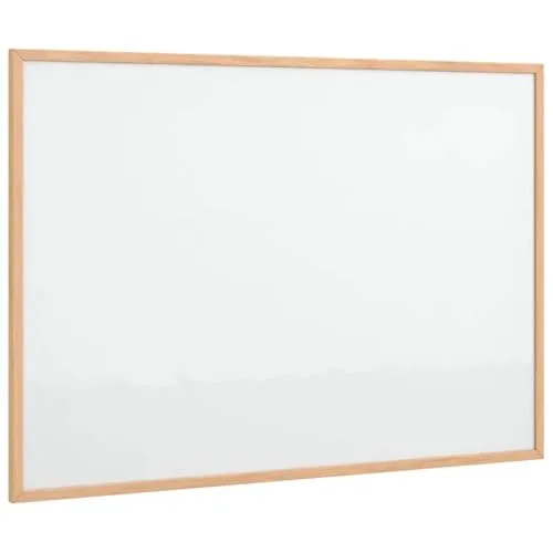 vidaXL Magnetisches Whiteboard mit Kiefernholzrahmen 80x55 cm - Magnettafel für Zuhause oder Büro, mit glatter Oberfläche für einfaches Beschriften und Reinigen. Robuster Kiefernholzrahmen sorgt für Langlebigkeit und klassischen Look.