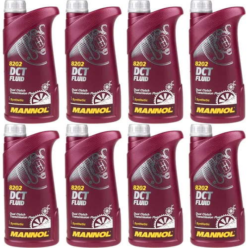 8x1 Liter Original MANNOL Getriebeöl 8202 DCT Fluid Gear Oil