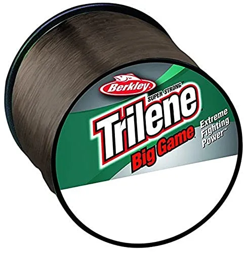 Berkley Trilene Big Game Monofile Angelschnur, 12LB | 5,45kg, 1000m, Braun