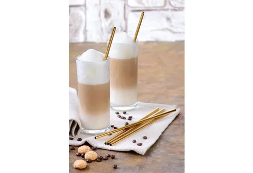 GRÄWE Trinkhalme GRÄWE Edelstahl Trinkhalme 12er Set