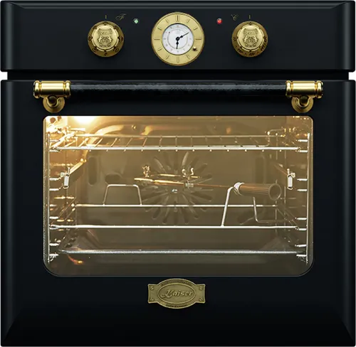 Retro Einbau Backofen 60 cm 68L Kaiser EH 6432 BE Autark Elektro Backofen
