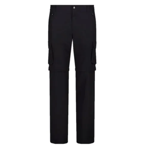 CMP Zip-off-Hose grau 56 - Wanderhose mit abnehmbaren Beinen, ideal für wechselnde Wetterbedingungen und vielseitige Outdoor-Aktivitäten.