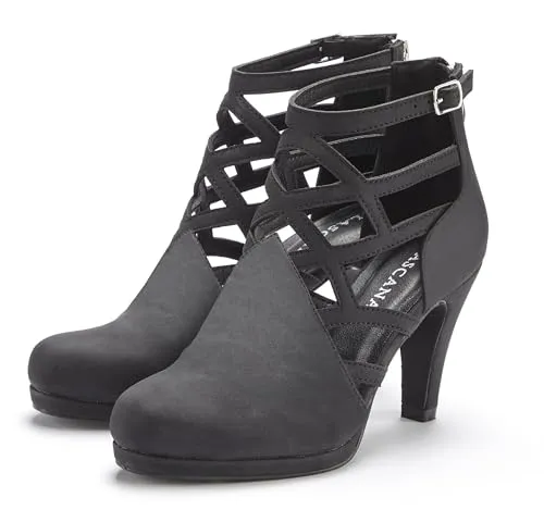Produktbild LASCANA Stiefelette mit Cut-Outs VEGAN schwarz 41 EU