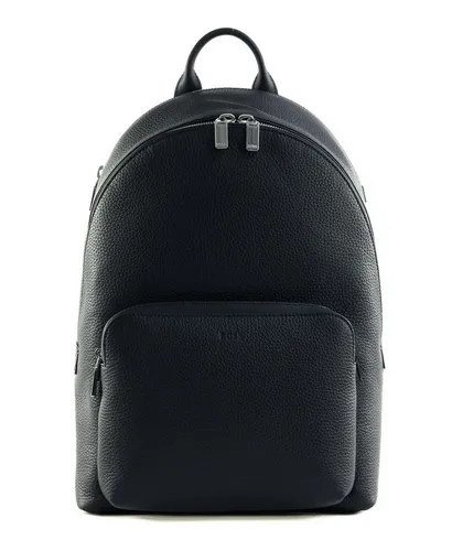 BOSS Rucksack Backpack aus echtem Leder - Stylischer BOSS Rucksack aus hochwertigem Leder, ideal für den Alltag. Mit gepolstertem Laptopfach und cleveren Fächern bietet er viel Stauraum und Komfort für Ihre Essentials.