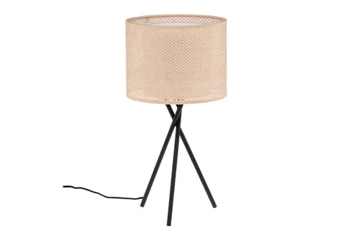 Lindby Tischleuchte Soula, 1 x 15 W LED - Nachttischleuchten mit modernem Dreibein-Design, ideal für gemütliche Beleuchtung im Schlafzimmer oder Wohnzimmer.