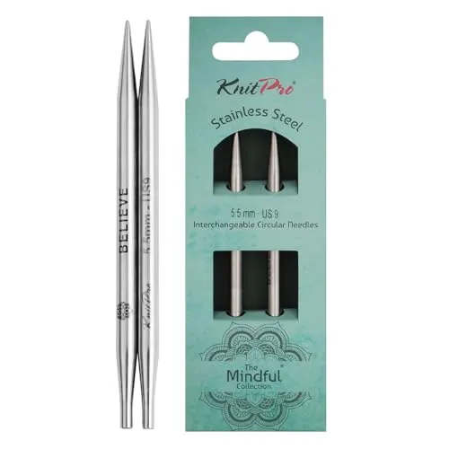 KnitPro Die Mindful Kollektion Austauschbare Nadelspitzen 5
