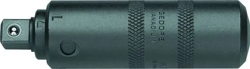 Gedore 6654440 Schraubenausdreher - Verlängerungen & Adapter, ideal zum Lösen festsitzender Schrauben mit Schlagtechnik und umstellbarem Rechts- und Linksgang für vielseitigen Einsatz.