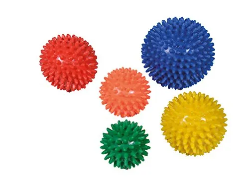 Pflegehome24® Igelball 5er-Set Igel-Ball Noppenball Massageball