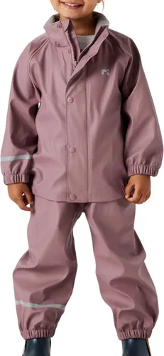 NAME IT Child Regenset DRY10 - Wasserdichtes Regenset für Mädchen, ideal für regnerische Tage mit einer Wassersäule von 10.000 mm und schützendem Kapuzendesign.