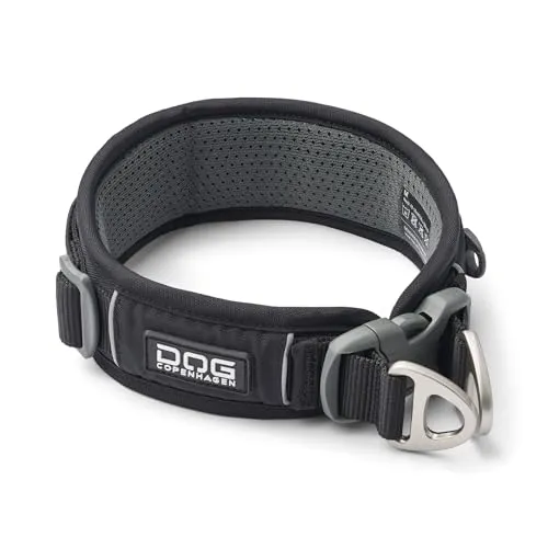Dog Copenhagen V3 Explorer Collar Black M von DOG Copenhagen
