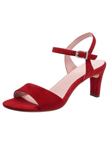 Tamaris TOUCH-IT Sandalette mit Schließe und Stilettoabsatz in rot von Tamaris