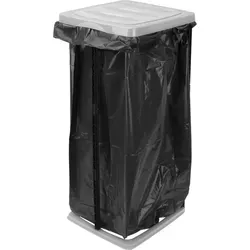 Müllsackhalterung weiß 60 L 35 x 30 x 70 cm 1 Stück - Weiß