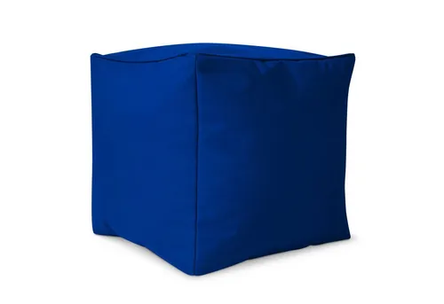 Green Bean Sitzsack-Hocker, Blau, Oval 40x40x40 cm